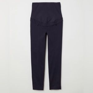 H&M Navy Maternity Slacks/Dress Pants Size: L